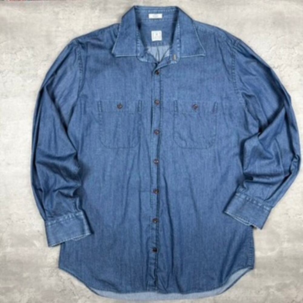 Peter Millar Chambray Dress Shirt
